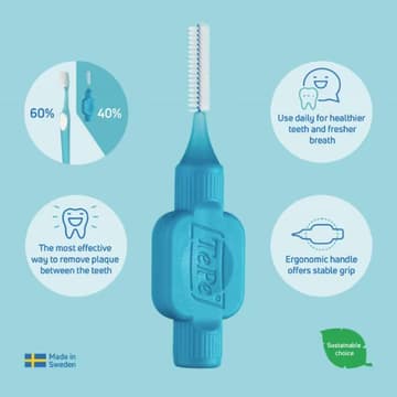 تپه بین دندانی اورجینال آبی-3 (ID Brush Blue 03)