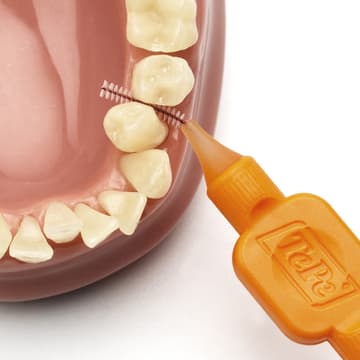 تپه بین دندانی اورجینال نارنجی-1(ID Brush Orange 01)