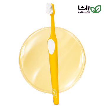 مسواک تپه Supreme Compact Soft با سر کوچک و الیاف دولایه مناسب پاکسازی روزانه دندان‌ها