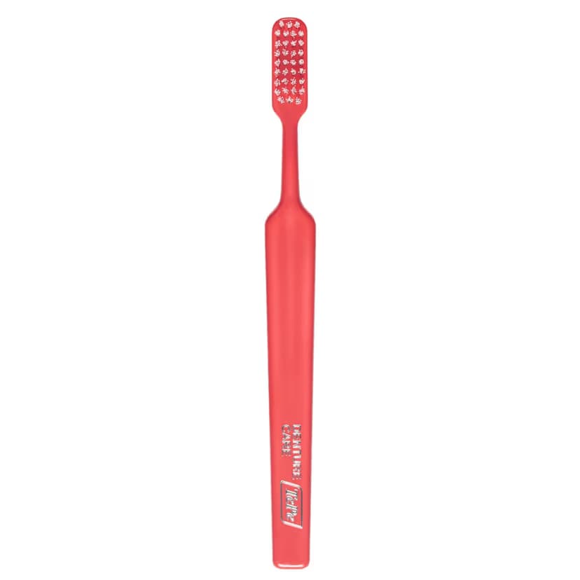 مسواک TePe Denture Brush با الیاف بلند و مقاوم برای پاکسازی دندان مصنوعی