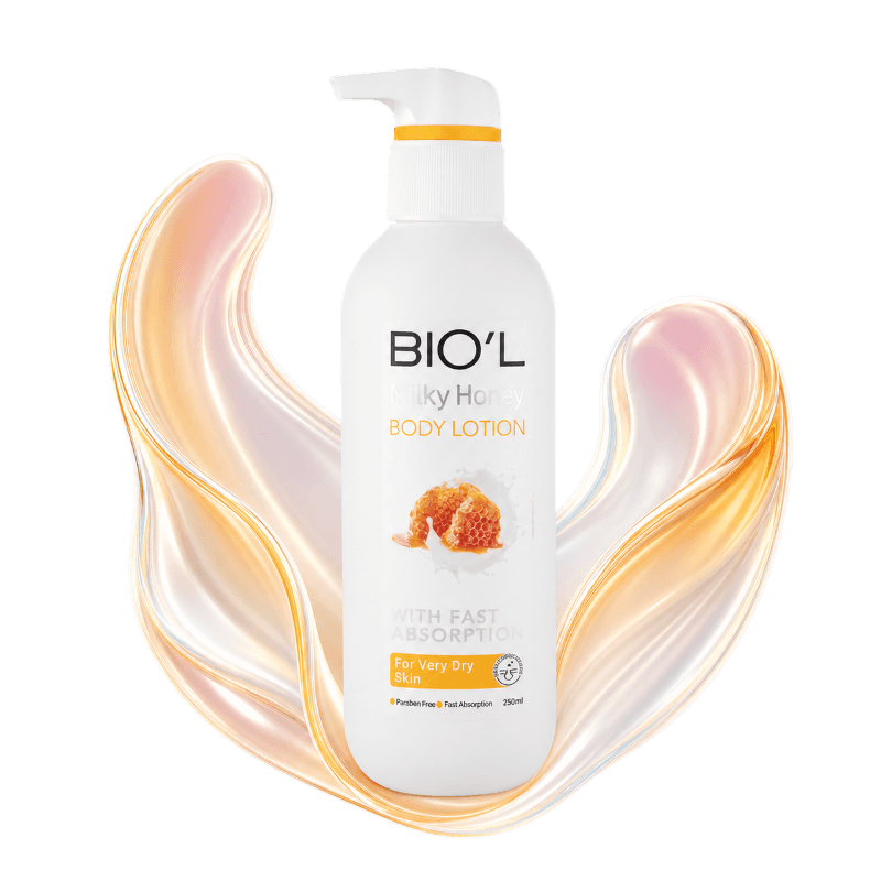 لوسیون بدن Biol Milk & Honey حجم 250 میل مناسب پوست خشک