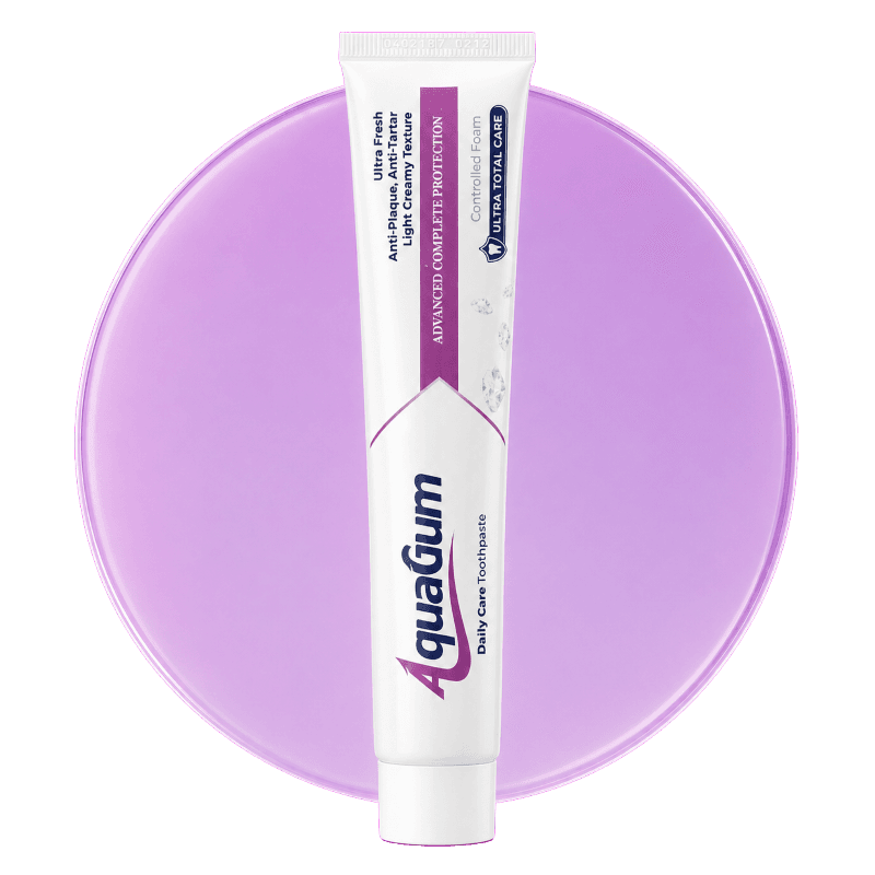 خمیر دندان AquaGum Whitening حجم 100 گرم مناسب سفیدکنندگی روزانه