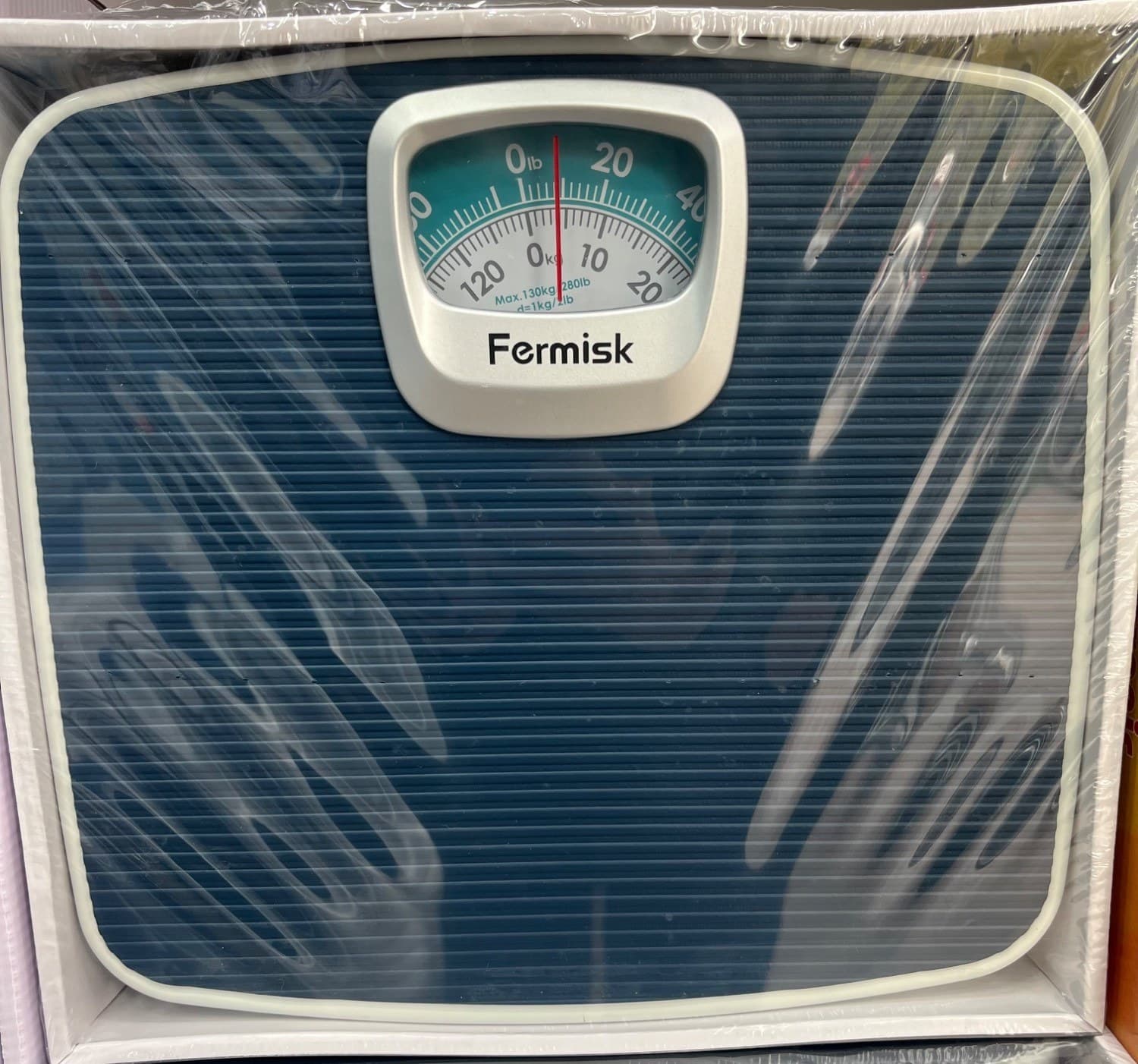 ترازوی مکانیکی Fermisk مدل 301 با نمایشگر عقربهای و تحمل وزن 130 کیلوگرم